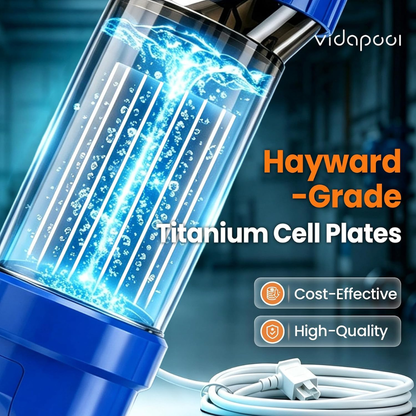 Vidapool T-CELL-15 Salt Cell Replacement for Hayward AquaRite 40K Pools