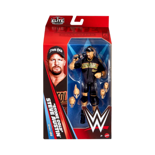 WWE Elite Series 122 Stone Cold Steve Austin Action Figure 6-Inch Mattel