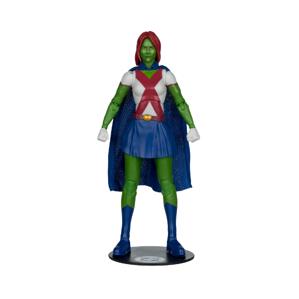 McFarlane Toys DC Direct Page Punchers Miss Martian Red Platinum Edition 7-Inch Figure with Comic Book
