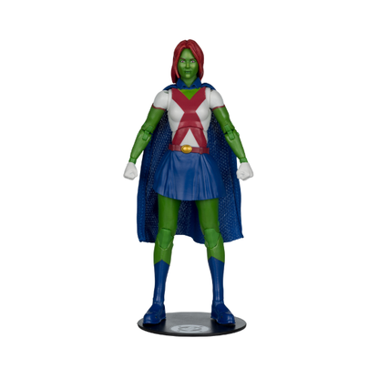 McFarlane Toys DC Direct Page Punchers Miss Martian Red Platinum Edition 7-Inch Figure with Comic Book