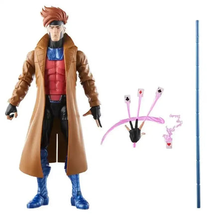 Hasbro Marvel Legends Series Gambit 6" Scale Action Figure – X-Men ’97 Collectible