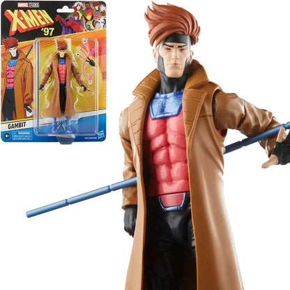 Hasbro Marvel Legends Series Gambit 6" Scale Action Figure – X-Men ’97 Collectible