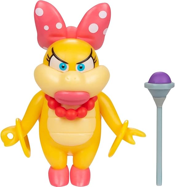 Jakks Pacific Wendy Koopaling Super Mario 2.5" Action Figure