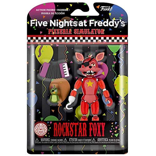 Funko Five Nights at Freddy’s Rockstar Foxy 4” Action Figure – Collectible