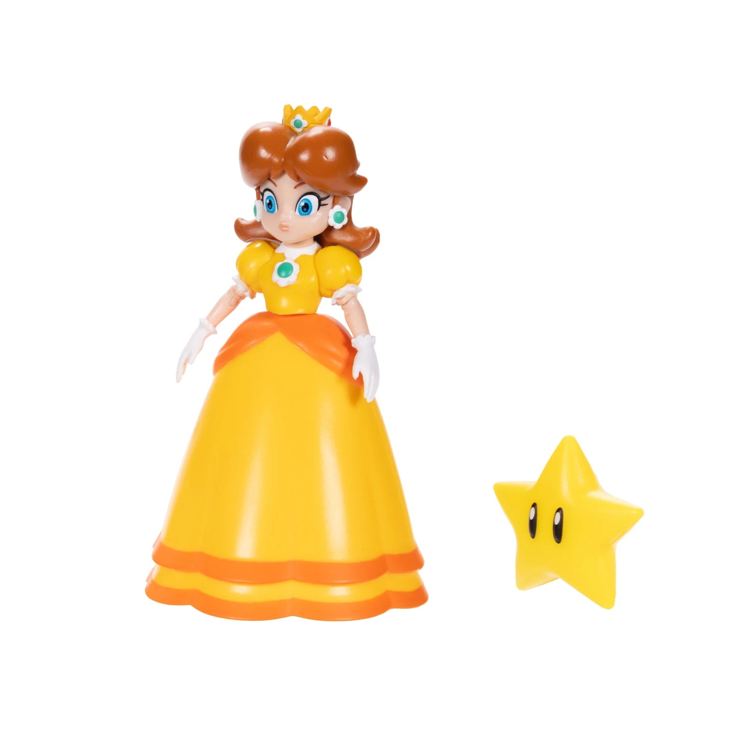World of Nintendo Super Mario Daisy 4-Inch Articulated Action Figure