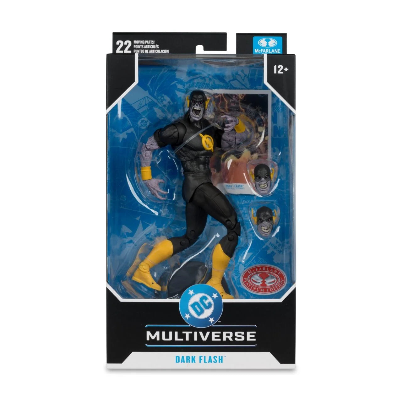 Dark Flash DC Multiverse Red Platinum 7" Action Figure Collectible