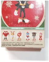 Sonic the Hedgehog Shadow Holiday Christmas 2.5" Action Figure