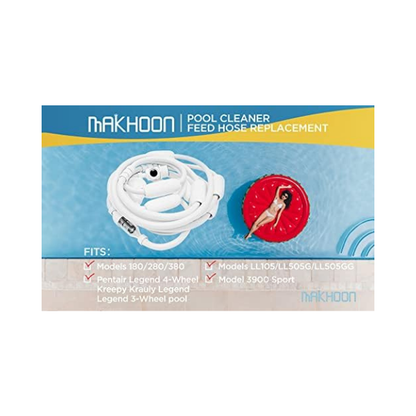 Makhoon Pool Cleaner Feed Hose Replacement for Polaris 280 380 180 3900 & G5 - Compatible with Polaris 280, 380, 180, 3900, G5 (Not for 360)
