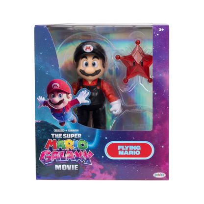 Super Mario Galaxy Movie Flying Mario Collector Figure