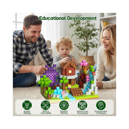 OUGUI 200 PCS Magnetic Blocks – Kids STEM Magnet Cubes Building Set