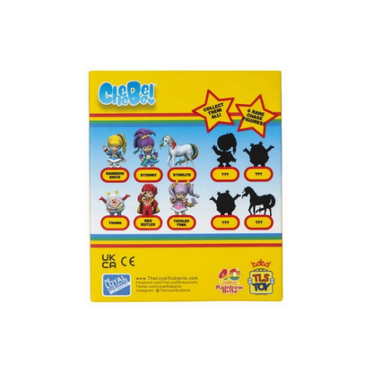 Boneco Stormy Rainbow Brite 40º aniversário NIB 3" Personagem