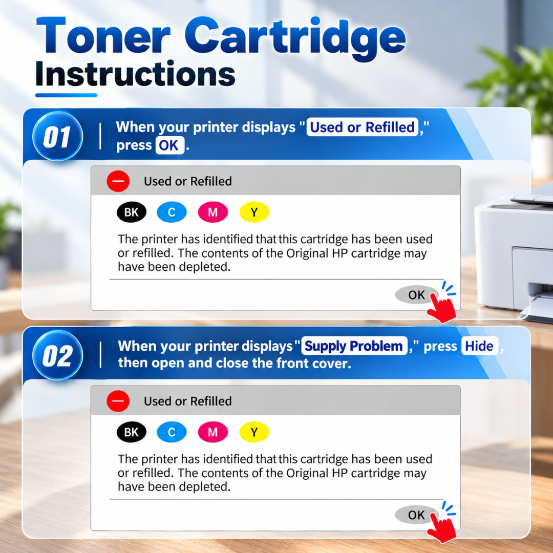GRESINLY 218X Compatible Toner Cartridge 4-Pack for HP Color LaserJet Pro