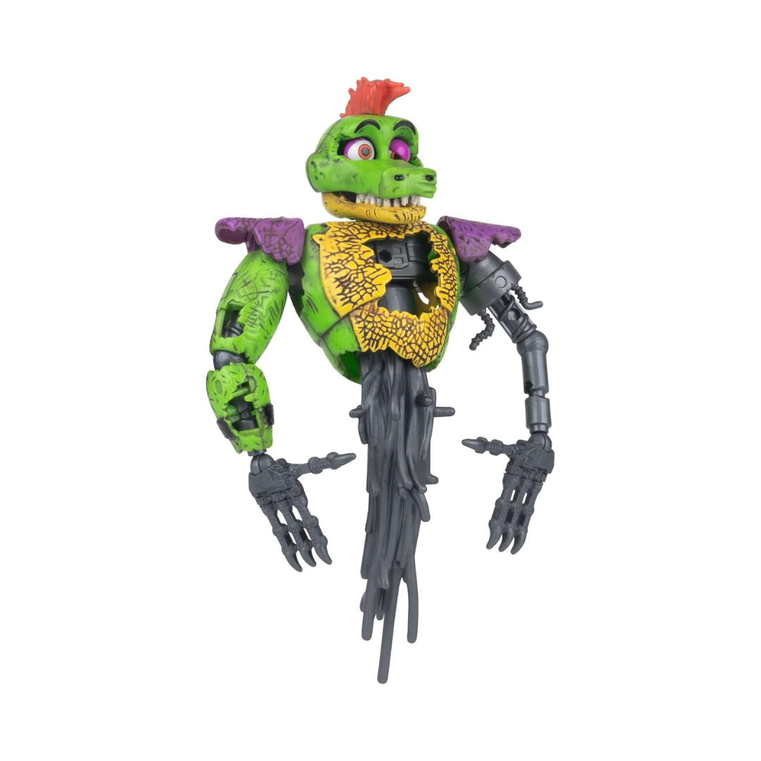 Five Nights at Freddy’s Endo Series Montgomery Gator and Shattered Montgomery Gator Jazwares collector figure
