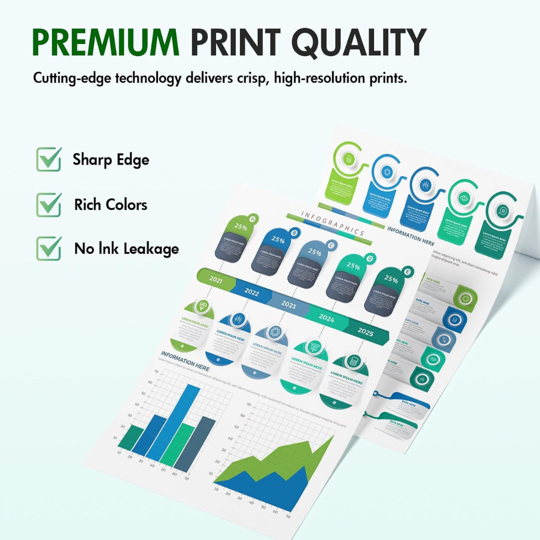 936XL Ink Cartridges 4-Pack for HP OfficeJet Pro 9125e 9120e 9130e