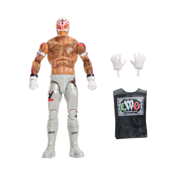 Mattel WWE Elite Collection Rey Mysterio Series 124 Action Figure LWO