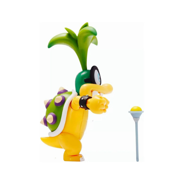 Super Mario Iggy Koopa Action Figure Set with Magic Wand JAKKS