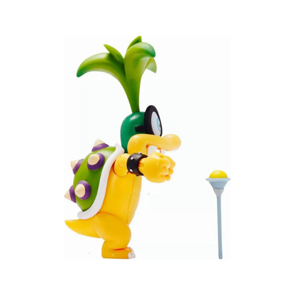 Super Mario Iggy Koopa Action Figure Set with Magic Wand JAKKS