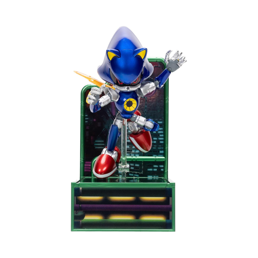 Sonic the Hedgehog 35th Anniversary Collector's Edition Metal Sonic Light Up Eyes Figure