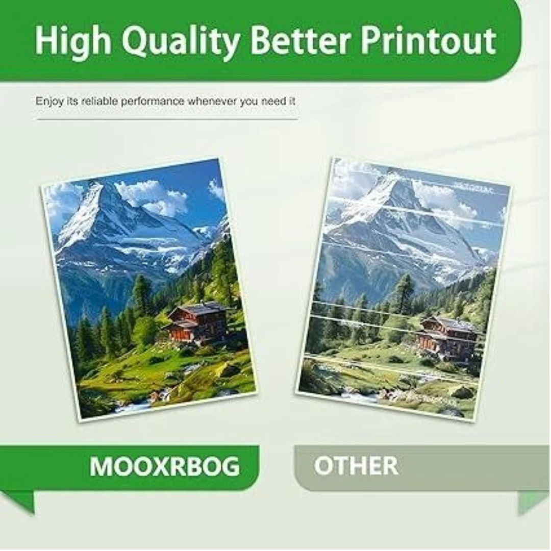 Cartuchos de tinta de alto rendimento Mooxrbog 952XL – Pacote com 4 para HP OfficeJet Pro