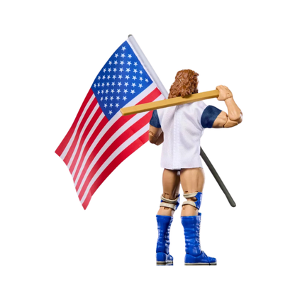 WWE Ultimate Edition Hacksaw Jim Duggan 6-inch Mattel action figure with accessories