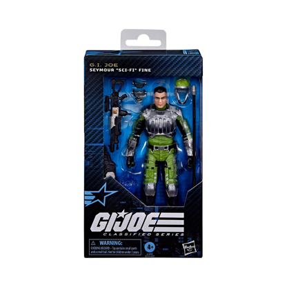 G.I. Joe Classified Series Seymour “Sci-Fi” Fine 6” Action Figure Hasbro w/ Accessories