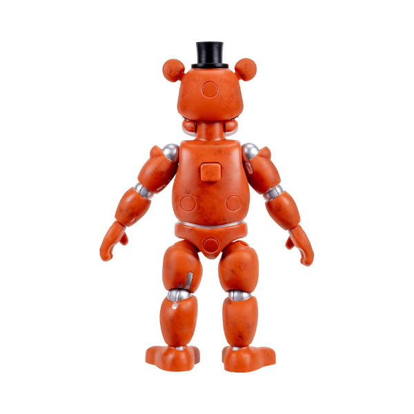 Five Nights at Freddy’s Withered Freddy - 5-Inch Articulated Figure with Jumpscare Feature and Glow-in-The-Dark Eyes