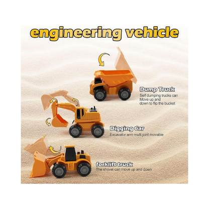 Conjunto de Pista de Corrida para Meninos | Mais de 220 Carrinhos de Construção para Crianças de 3 a 7 Anos