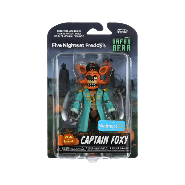 Funko Five Nights at Freddy’s Curse of Dreadbear Captain Foxy Walmart Exclusive Action Figure