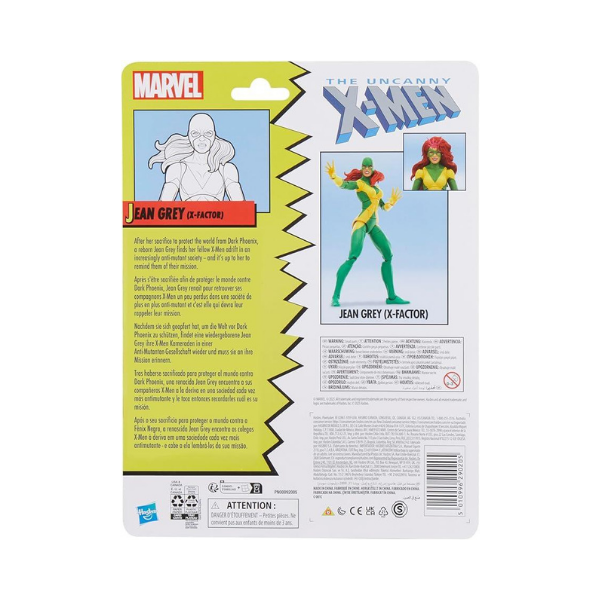 Marvel Legends Jean Grey X-Factor Figure – 6" Collector Toy by Hasbro