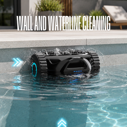 BRINBO C1 Cordless Robotic Pool Cleaner 180-Minute Runtime with App, Wall Climbing, Smart Routing and Dual Filtration
