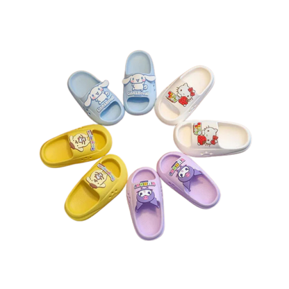 Cinnamoroll Big Smile Slides – Light Blue Eva Sandals Women 5.5–6