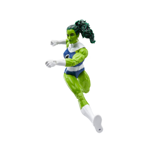 Marvel Legends Fantastic Four Retro Collection She-Hulk 6-Inch Action Figure with Accessories