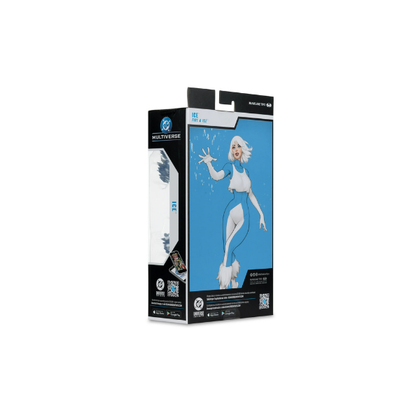 McFarlane Toys Ice 7 inch Articulated Action Figure - DC Multiverse: Fire & Ice