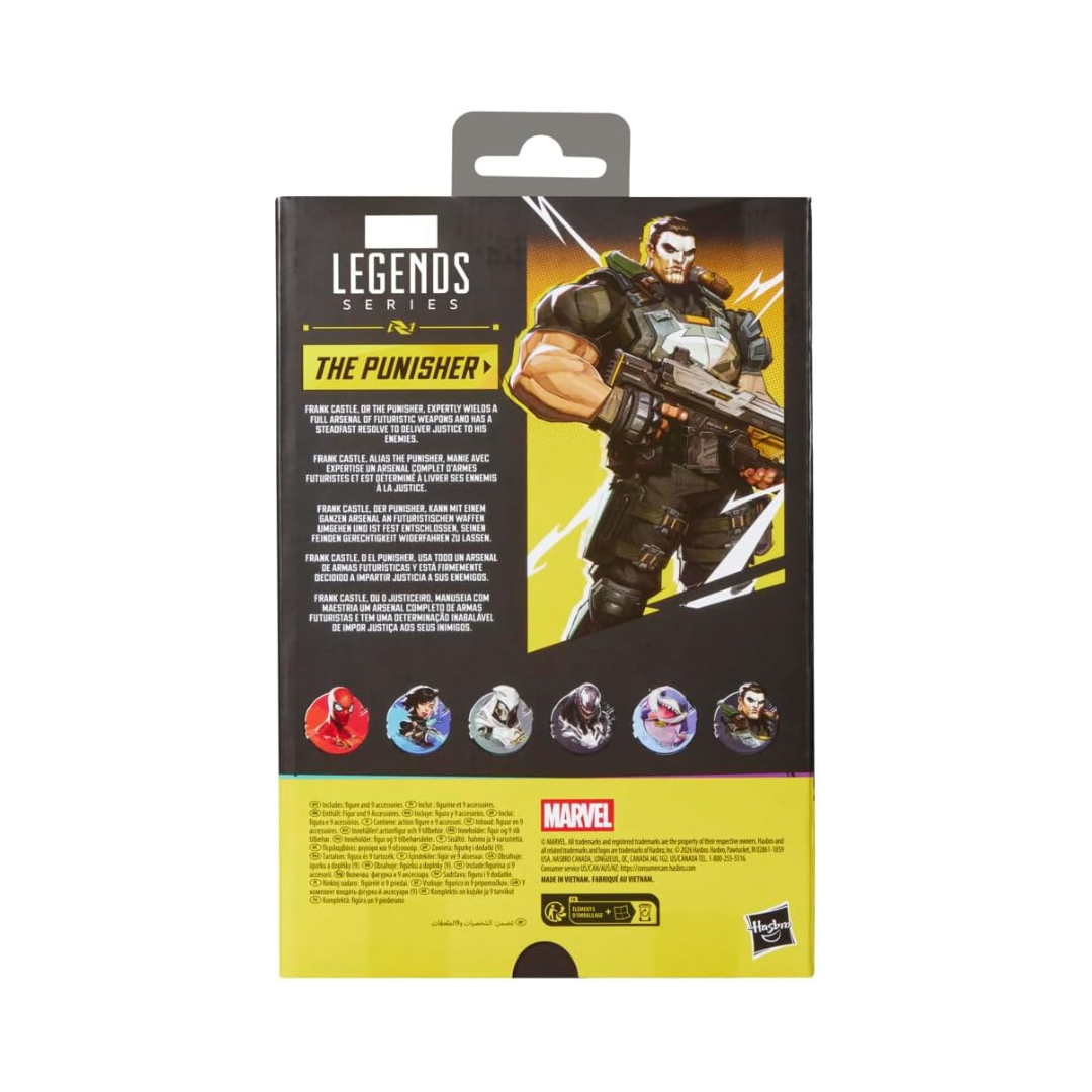 Hasbro Marvel Legends Rivals The Punisher Action Figure
