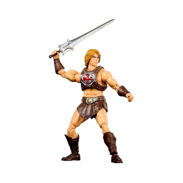 Masters of the Universe Chronicles He-Man Most Powerful Man in the Universe Deluxe Articulation Action Figure