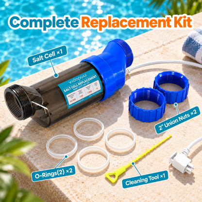 Vidapool Salt Cell Replacement for Hayward T-CELL-15, 40,000 Gallons