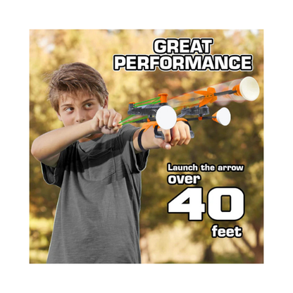 Zing Air Hunterz Wrist Bow Toy – Launch Suction Cup Arrows Up to 45 ft