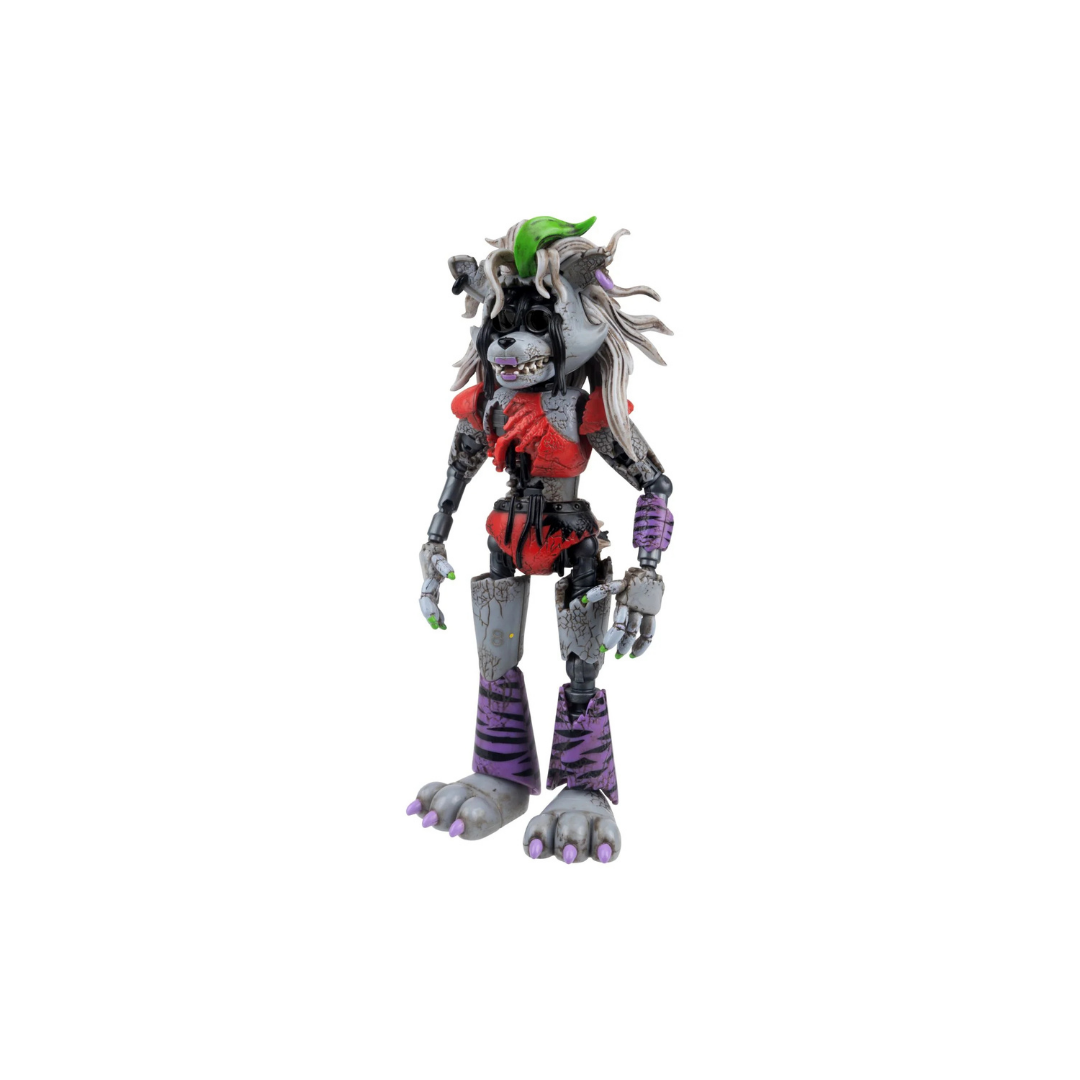 FNAF Endo-02 6-Inch Figure with Roxanne Wolf & Shattered Roxanne Parts