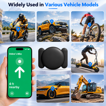 ZFSJTAG 2-Pack Vehicle & Item Trackers with Magnetic Cases – Apple Find My Compatible