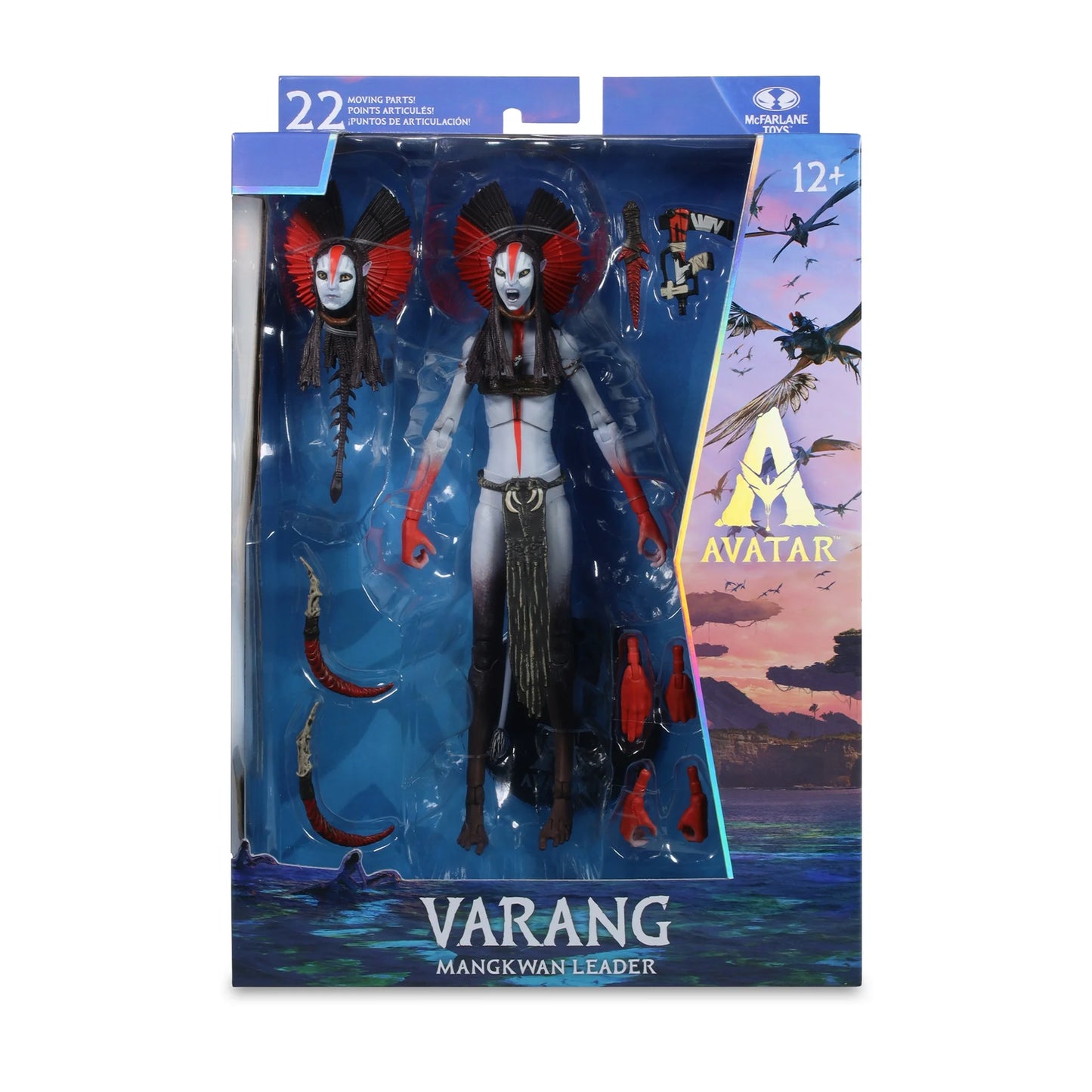 McFarlane Toys Avatar Fire & Ash Varang 7" Action Figure Collector Edition