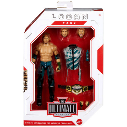 WWE Ultimate Edition Logan Paul 6-Inch Action Figure & Accessories Set