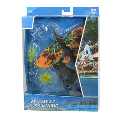 Avatar: The Way of Water – Jake Sully & Skimwing Deluxe Action Figure Set