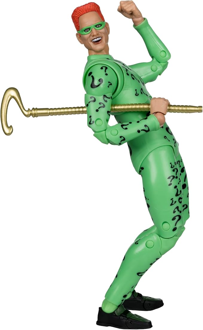 DC Build-A Wave 13 Riddler Action Figure - 7-Inch Scale, McFarlane Toys