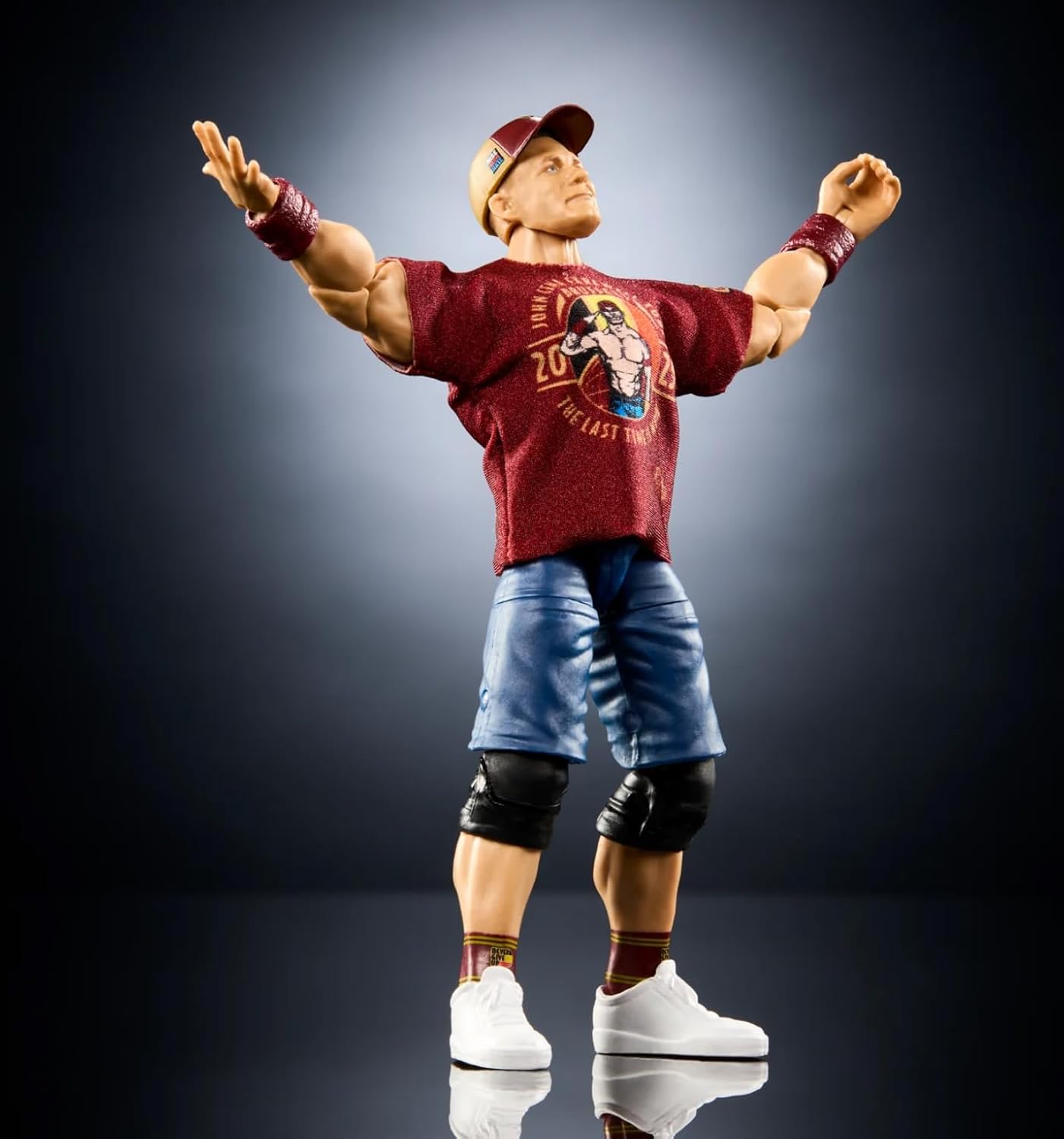 WWE Elite 120 John Cena Red Brussels Exclusive 6" Action Figure by Mattel