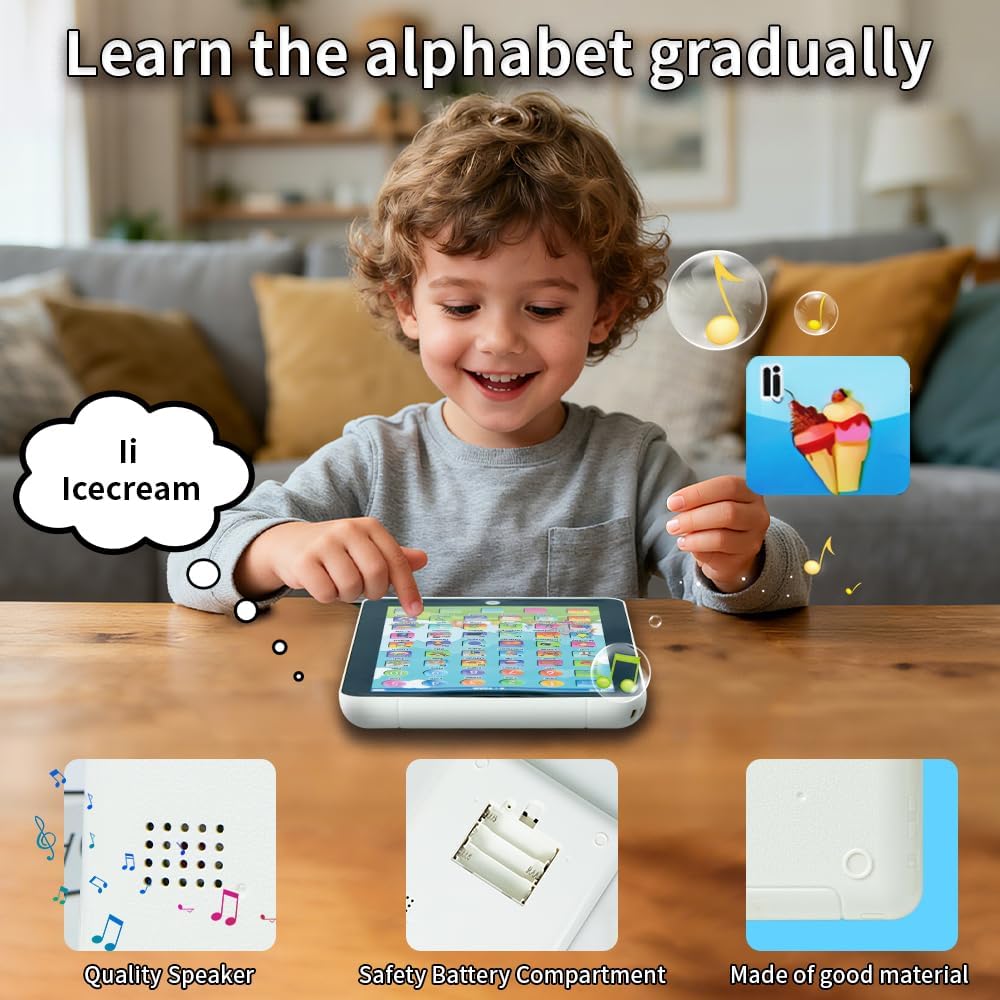 Generic Kids Learning Tablet – Interactive Educational Toy for Ages 2-3