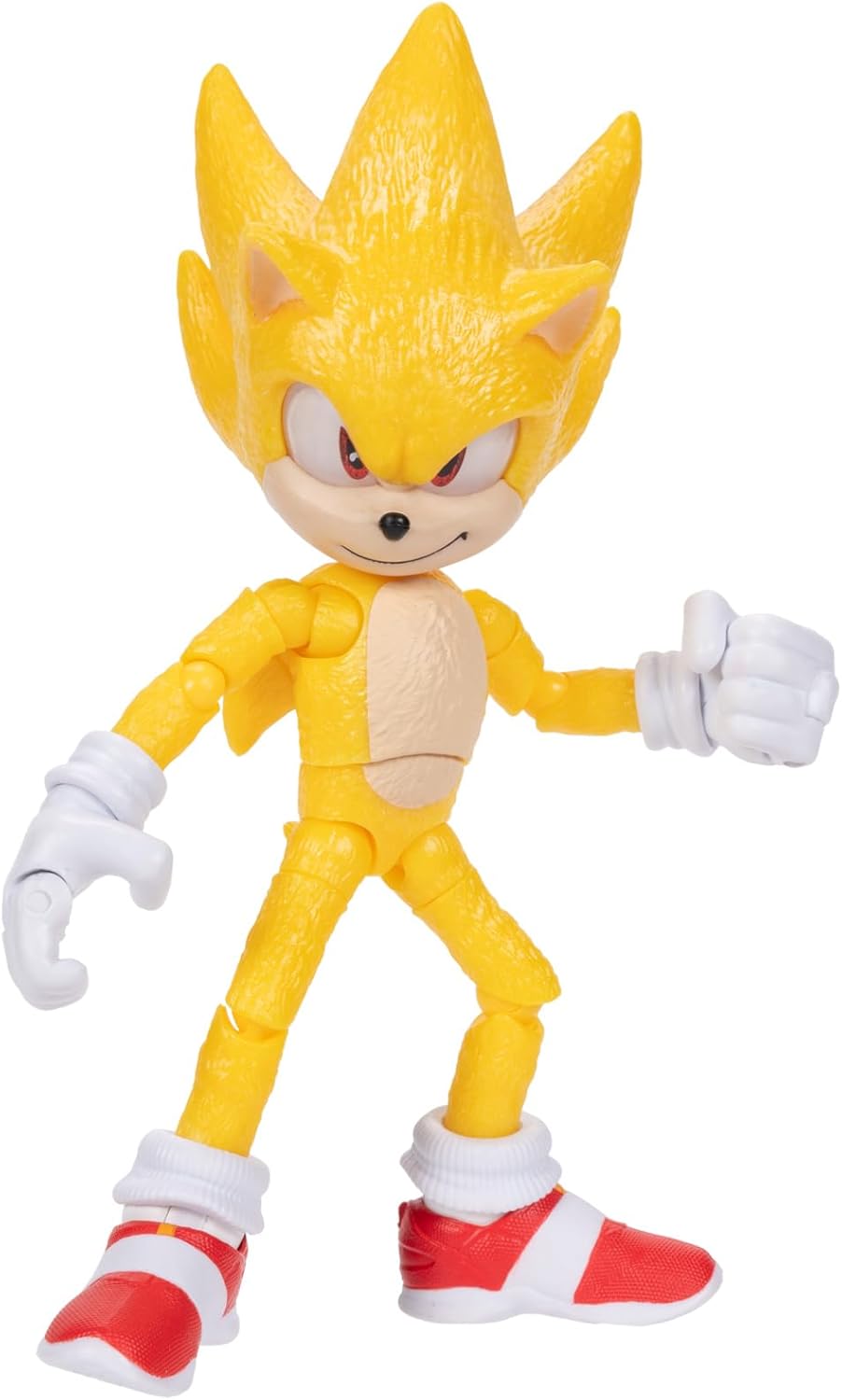 Sonic the Hedgehog Super Sonic 5" Action Figure – 20+ Articulation