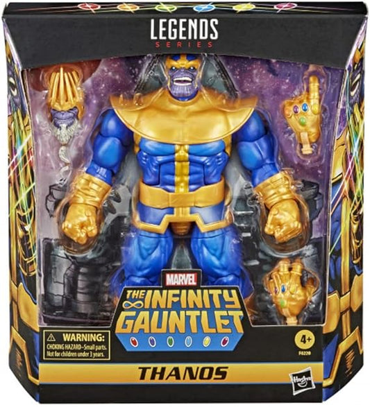 Marvel Hasbro Legends Series 6-Inch Thanos Action Figure with 3 Accessories