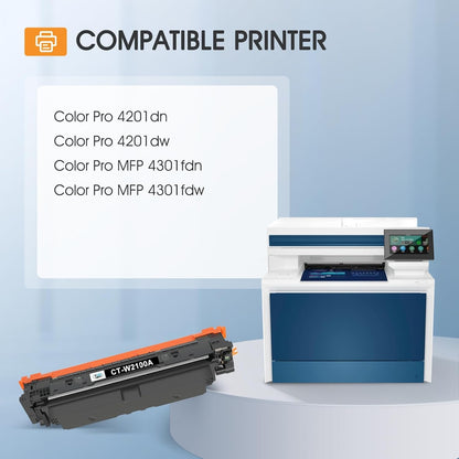 Cool Toner 210A 4-Pack with Chip for HP Color LaserJet Pro 4301 4201