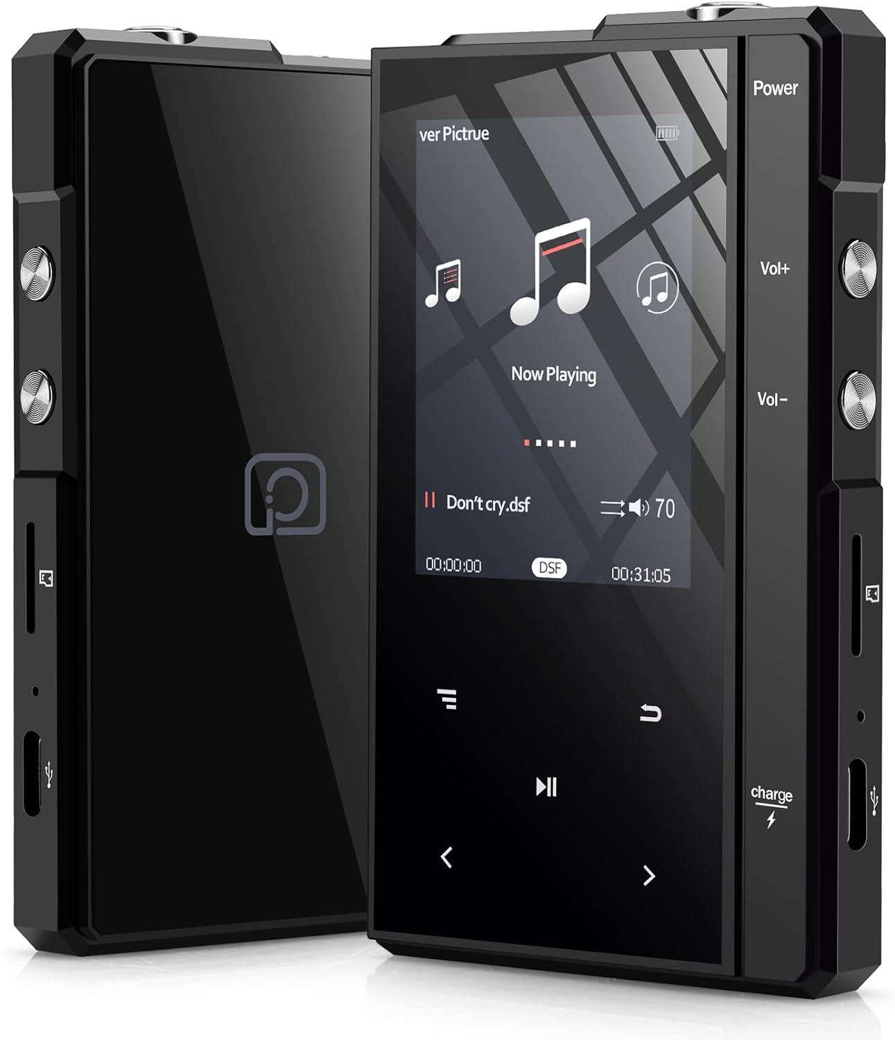 HiFi MP3 Player Bluetooth DSD256 - High-Resolution Lossless Music