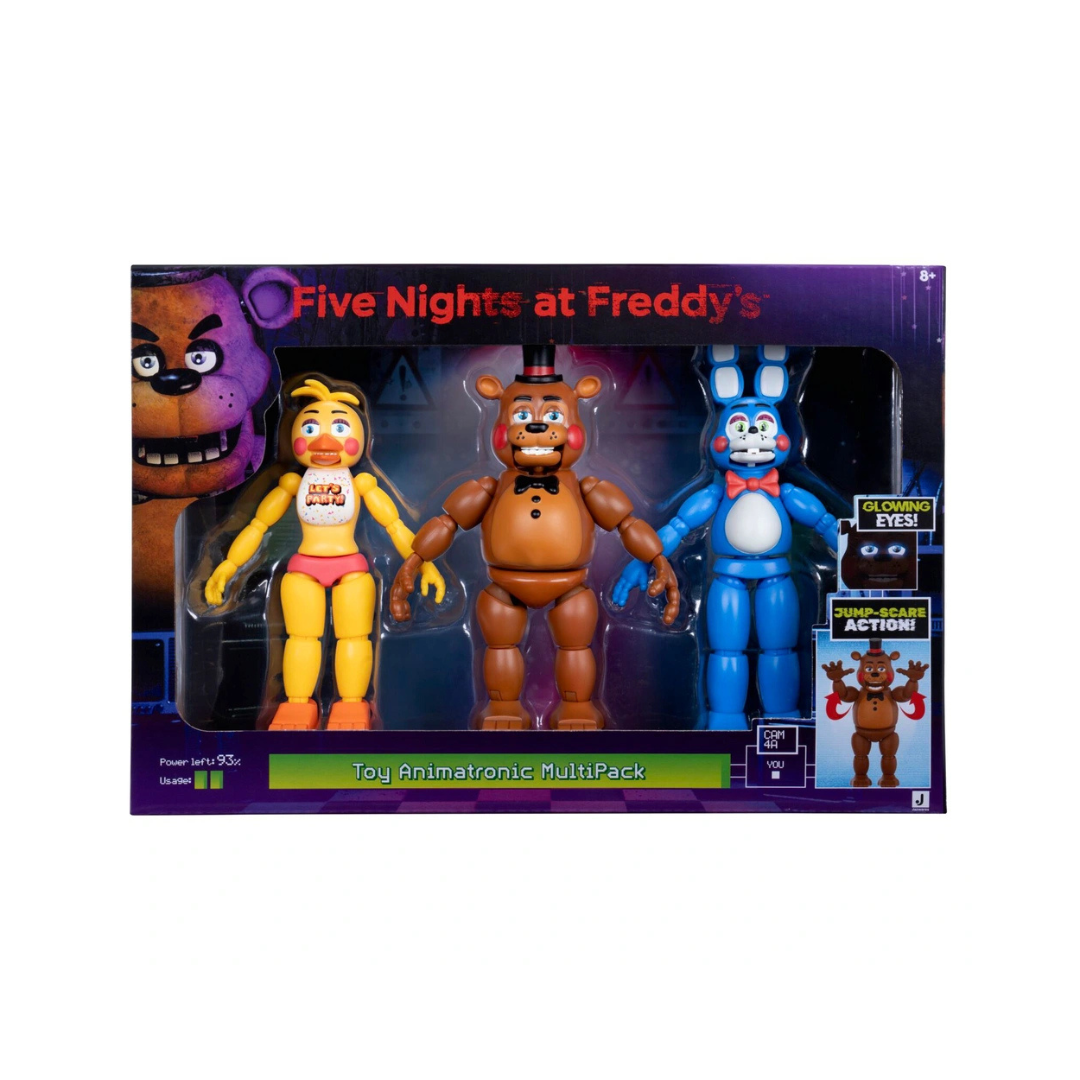 Jazwares Five Nights at Freddy’s 2 Toy Freddy Bonnie Chica 3-Figure Set